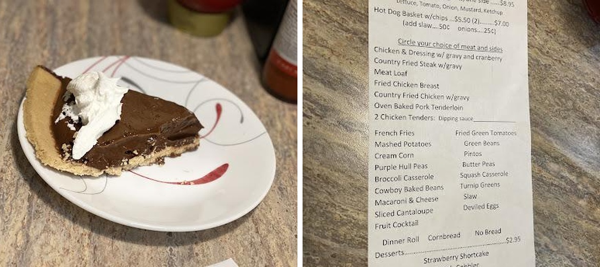 The Avenue Home Cooking Cafe Menu