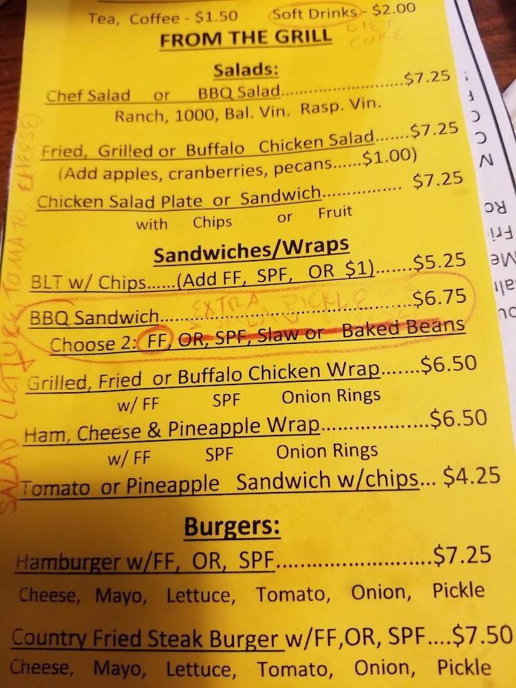 The Avenue Home Cooking Cafe Menu image 3